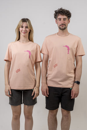 Unisex Tričko DELFÍN Oranžové